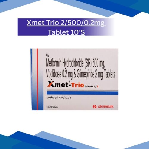 Xmet Trio 2/500/0.2mg Tablet 10'S
