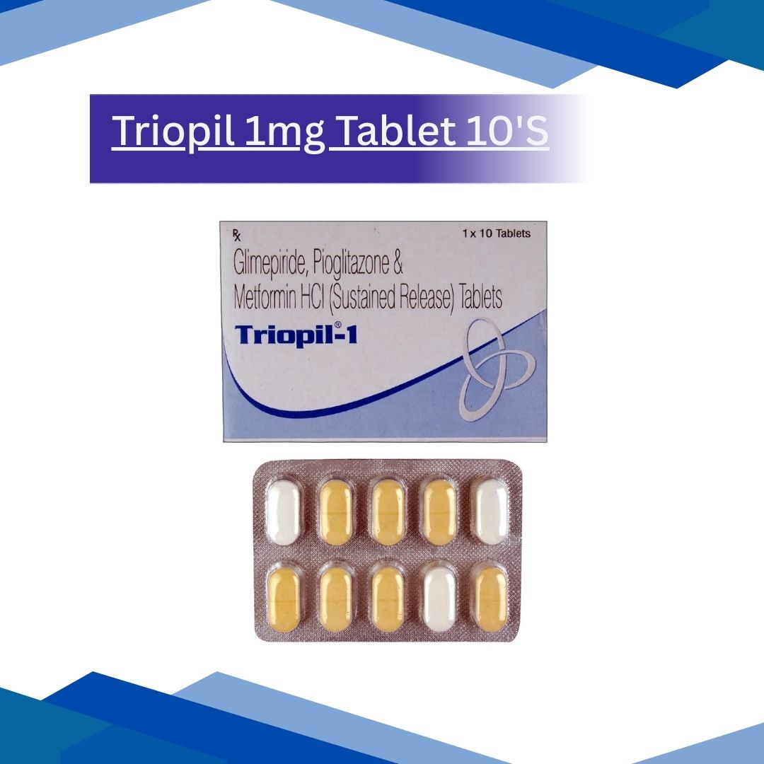 Triopil 1mg Tablet 10'S