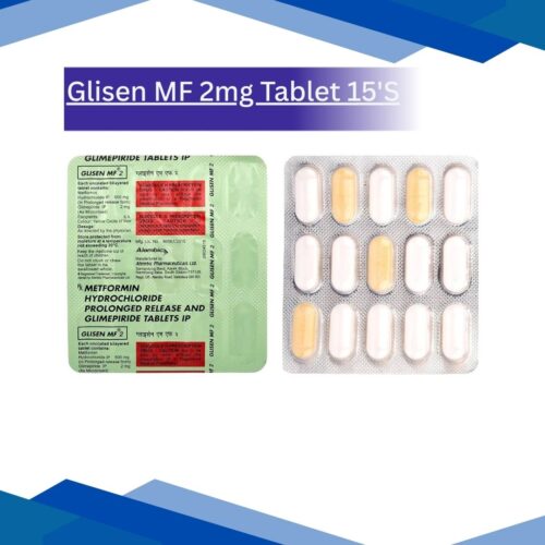 Glisen MF 2mg Tablet 15'S