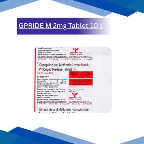 GPRIDE M 2mg Tablet 10's