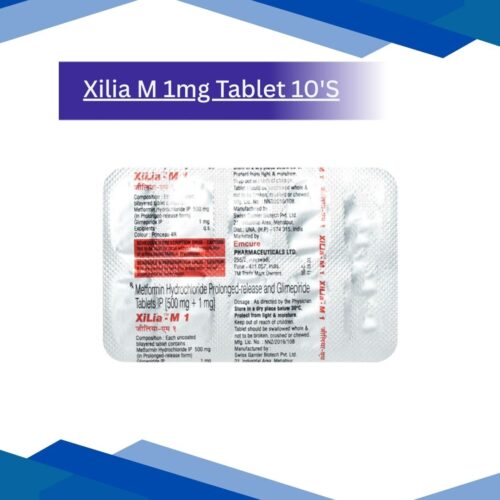 Xilia M 1mg Tablet 10'S