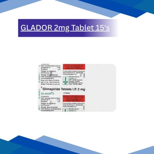 GLADOR 2mg Tablet 15's