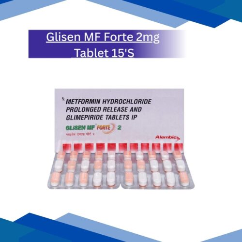 Glisen MF Forte 2mg Tablet 15'S