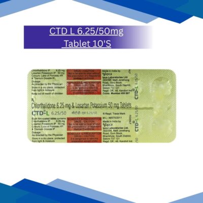 CTD 6.25/50 mg Tablet 10's