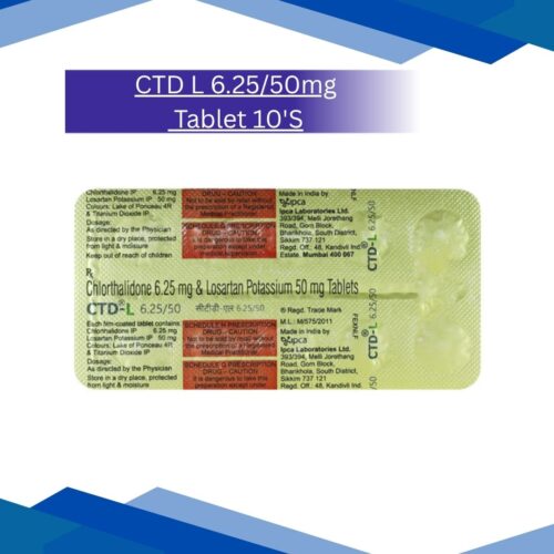 CTD 6.25/50 mg Tablet 10's