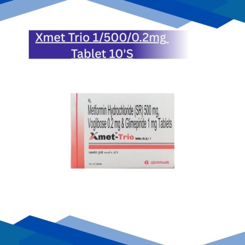 Xmet Trio 1/500/0.2mg Tablet 10'S