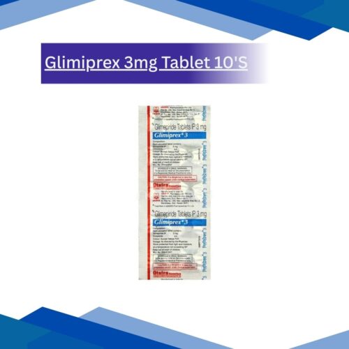 Glimiprex 3mg Tablet 10'S