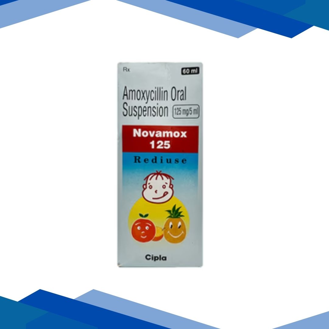 Novamox 125mg Rediuse Suspension 30ml