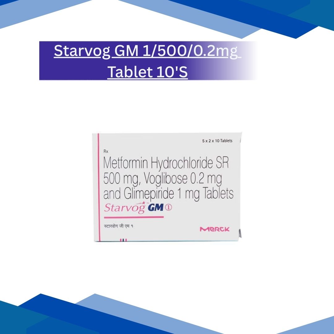 Starvog GM 1/500/0.2mg Tablet 10'S