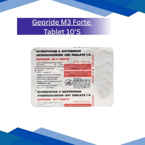 Gepride M3 Forte Tablet 10'S