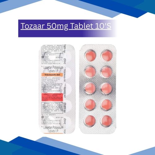 Tozaar 50 mg Tablet 10's