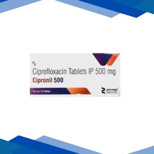 CIPRONIL 500 Tablet 10's