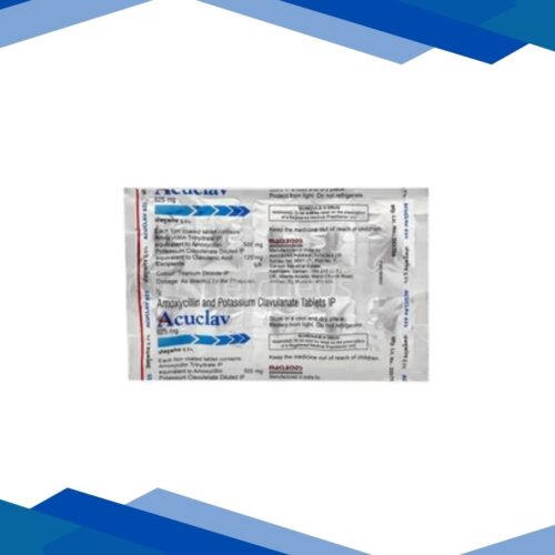 Acuclav 625mg Tablet 10'S