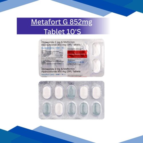 Metafort G 852mg Tablet 10'S