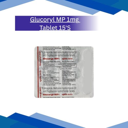 Glucoryl MP 1mg Tablet 15'S