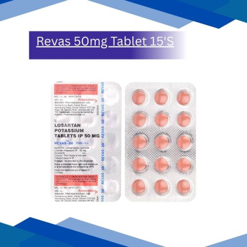 Revas 50 mg Tablet 15's