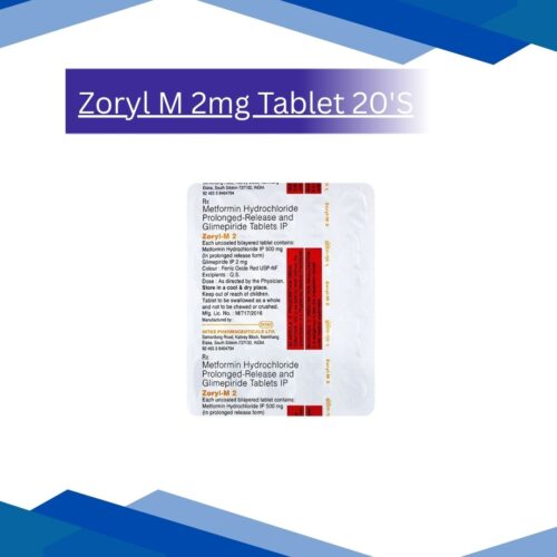 Zoryl M 2mg Tablet 20'S