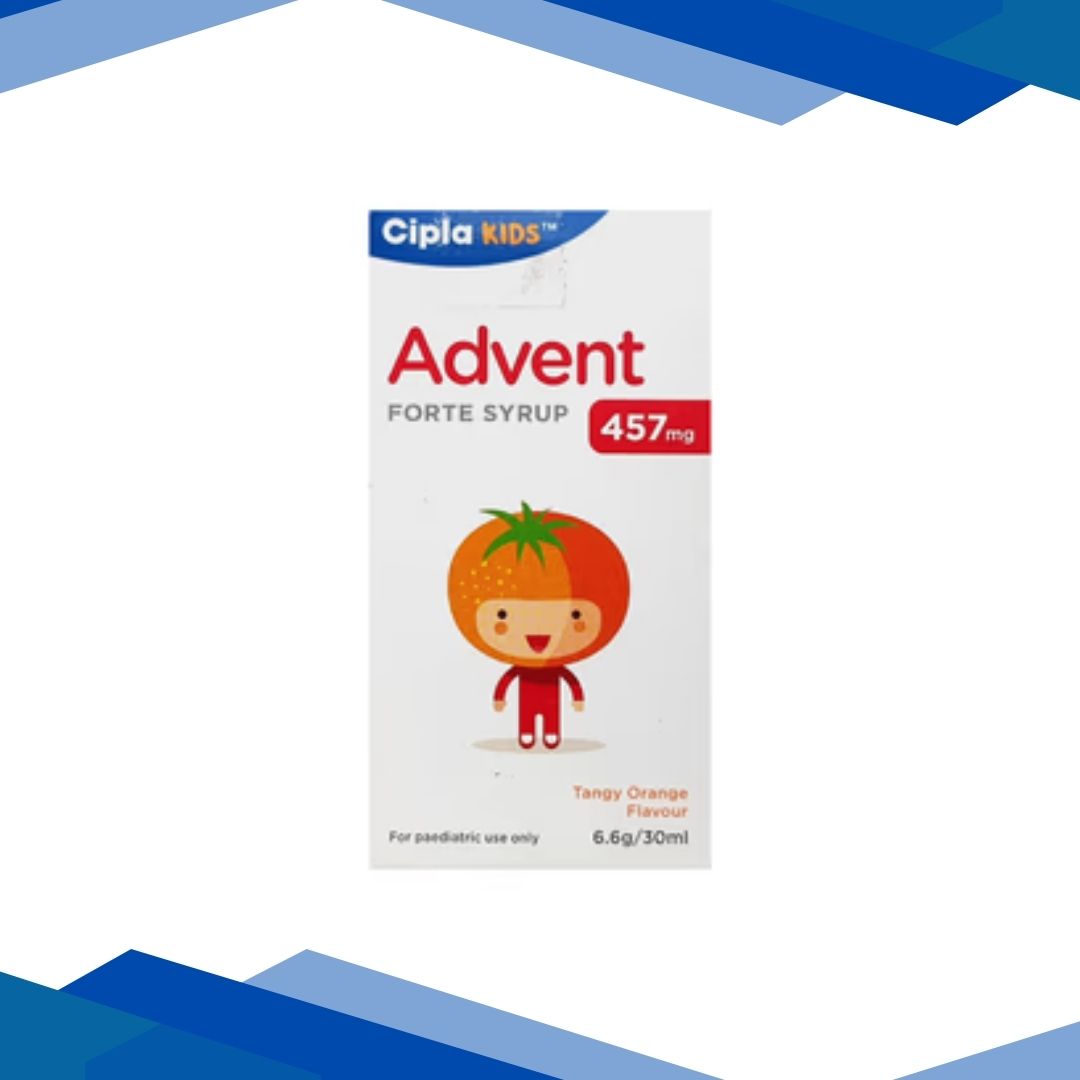 Advent Forte 457 mg Tangy Orange Flavour Syrup 30ml