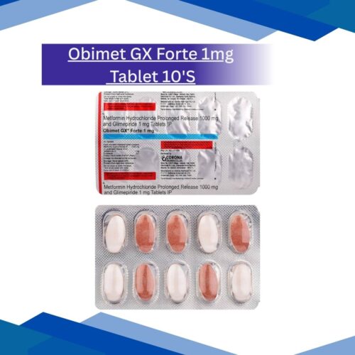 Obimet GX Forte 1mg Tablet 10'S