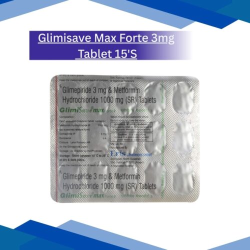 Glimisave Max Forte 3mg Tablet 15'S