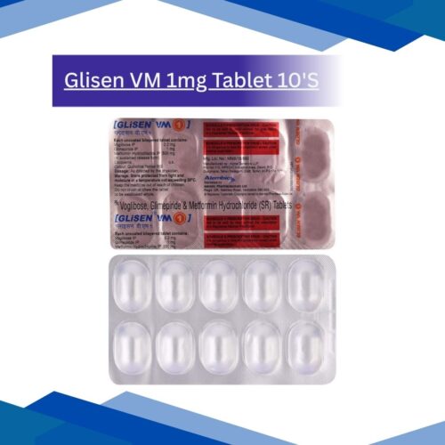 Glisen VM 1mg Tablet 10'S