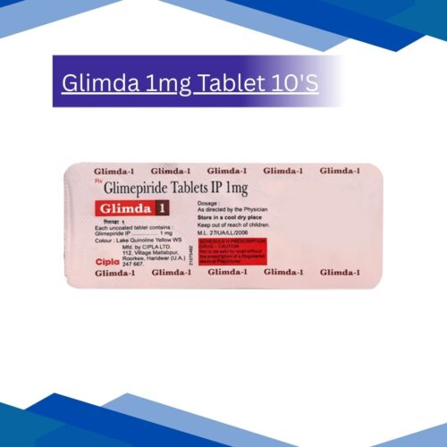 Glimda 1mg Tablet 10'S