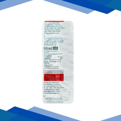 Cifran 500mg Tablet 10'S