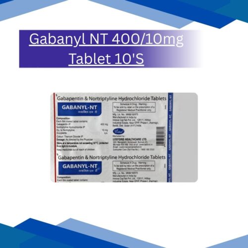 Gabanyl NT 400/10mg Tablet 10'S