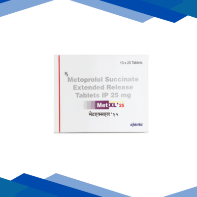 MET XL 25mg Tablet