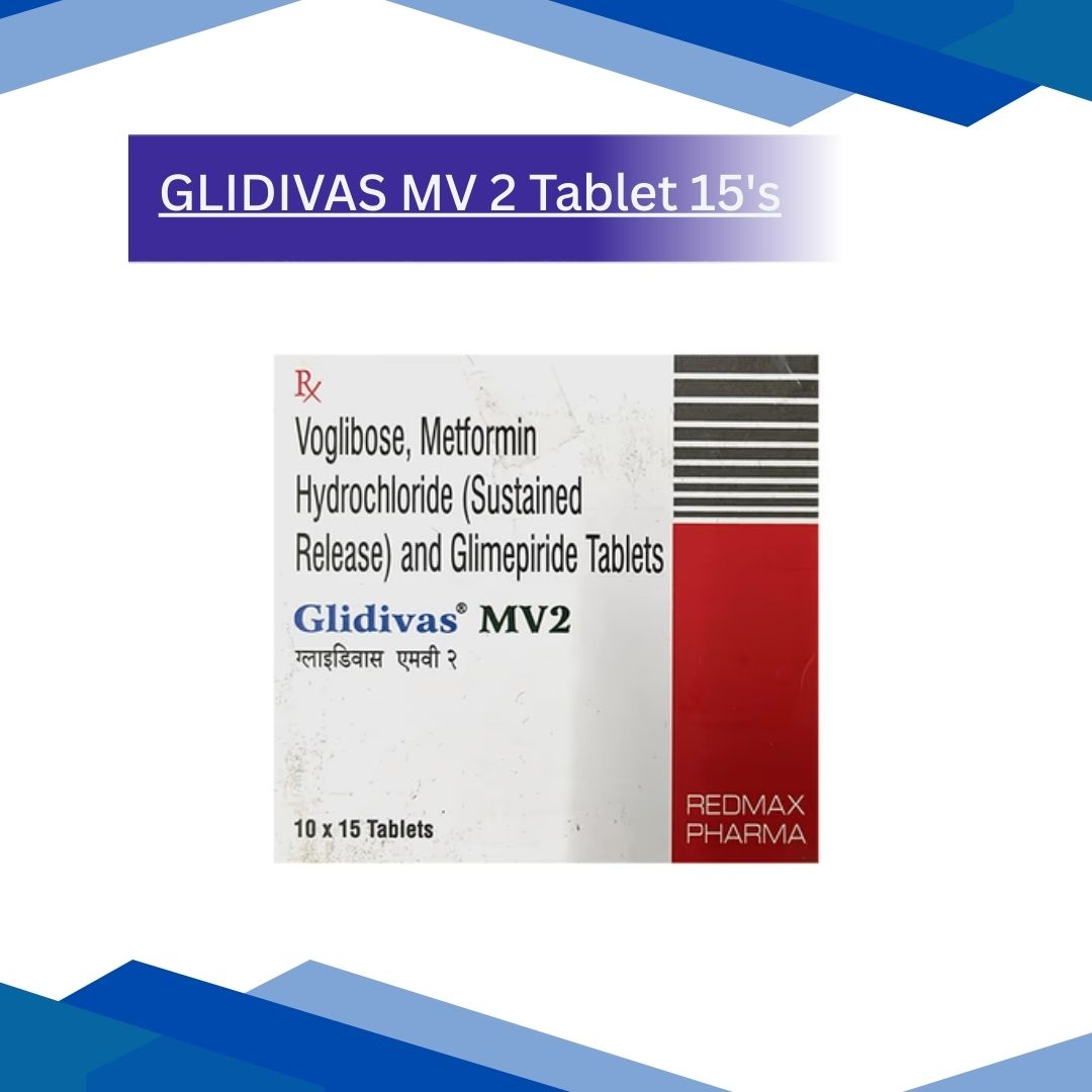 GLIDIVAS MV 2 Tablet 15's