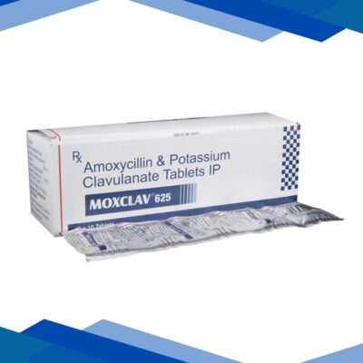 Moxclav 625mg Tablet 10’S