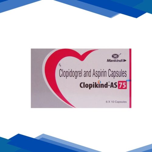 Clopikind AS 75mg Capsule 10'S