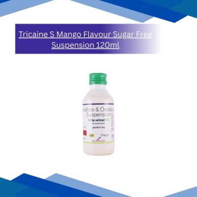 Tricaine S Mango Flavour Sugar Free Suspension 120ml