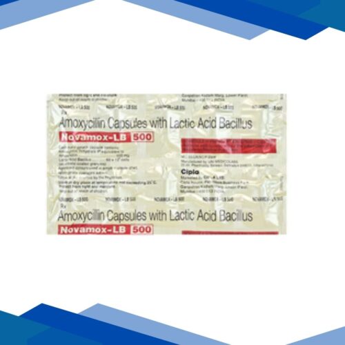 Novamox LB 500mg Capsule 10'S