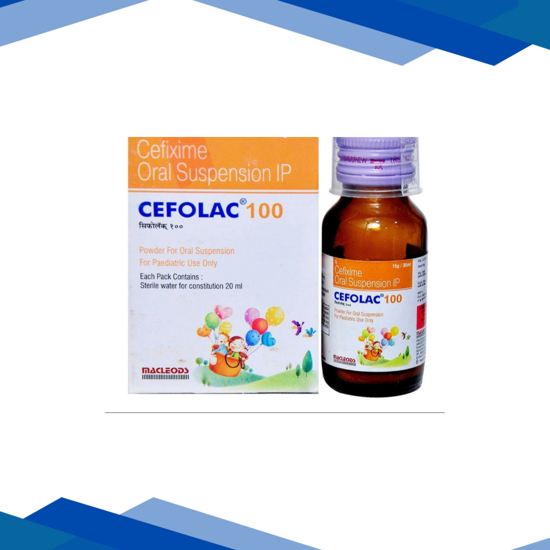 Cefolac 100 Syrup