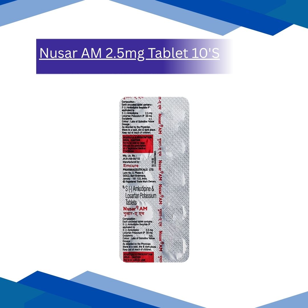 Nusar AM 2.5 mg Tablet 10's