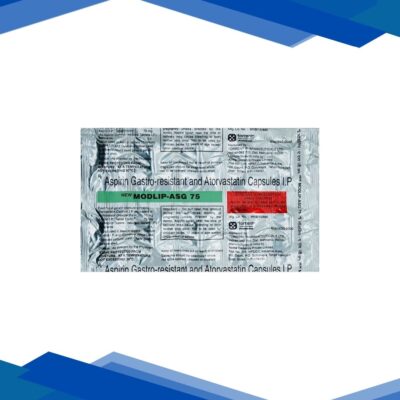 NEW Modlip Asg 75mg Capsule 10'S