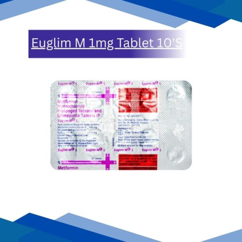 Euglim M 1mg Tablet 10'S
