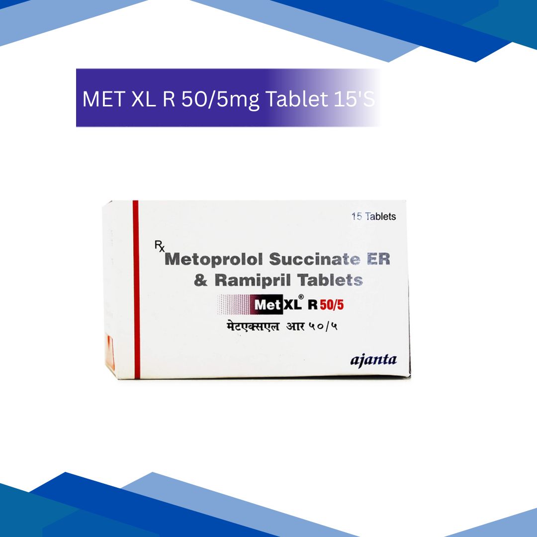 MET XL R 50/5mg Tablet 15'S