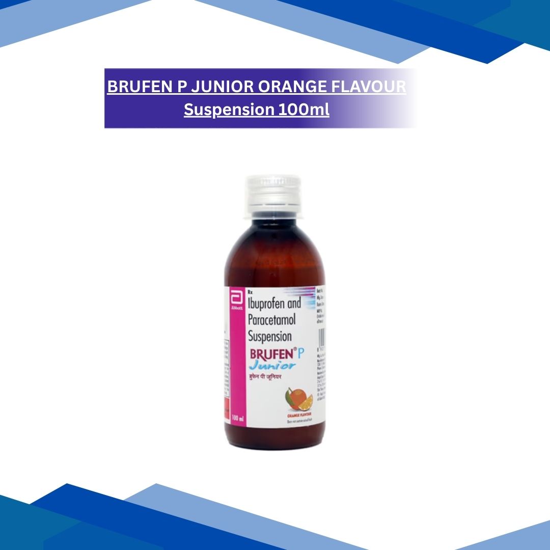 BRUFEN P JUNIOR ORANGE FLAVOUR Suspension 100ml