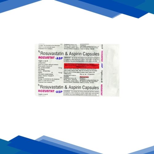 Rozustat Asp 10/75mg Capsule 10'S