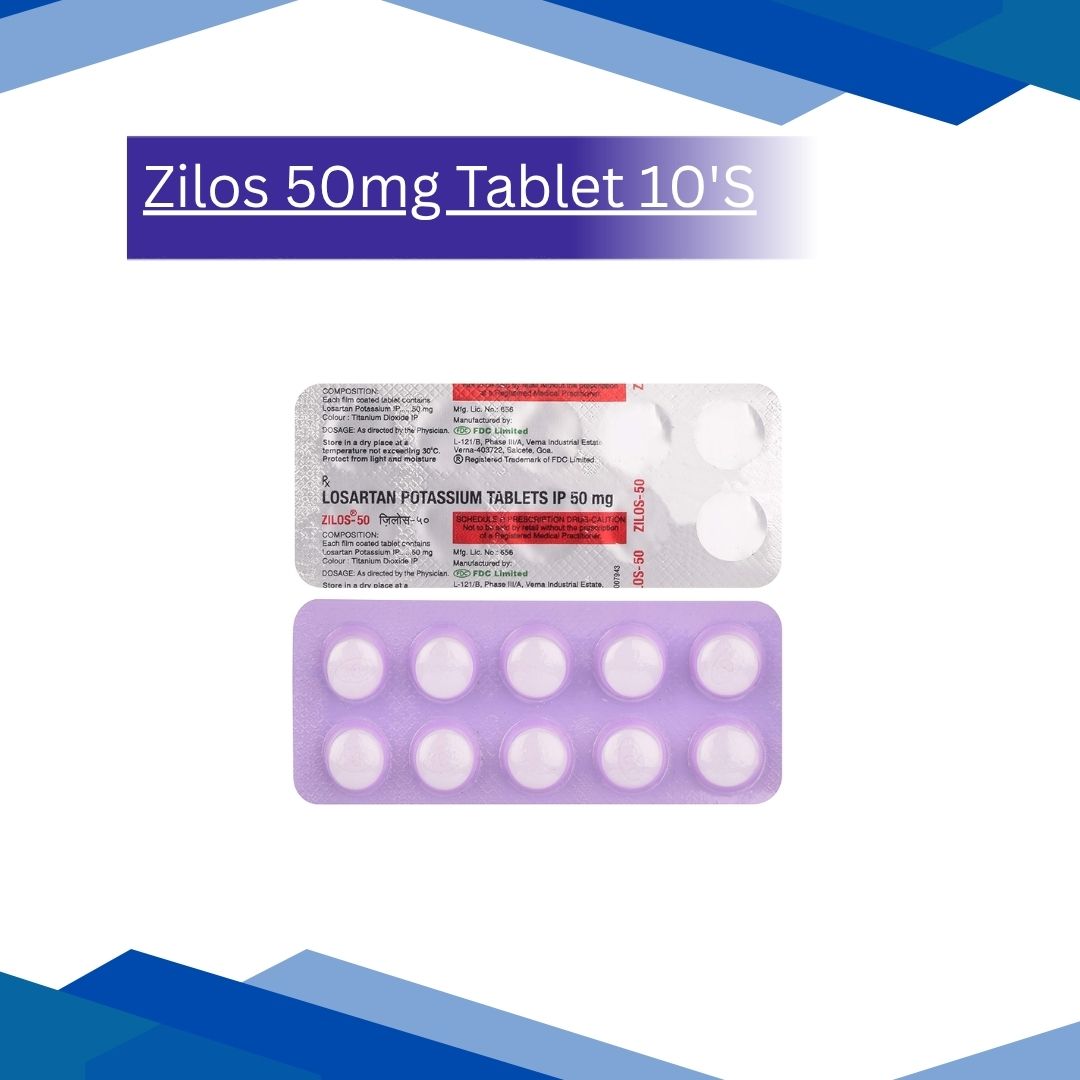 Zilos 50 mg Tablet 10's