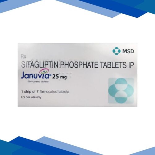 Januvia 25mg Tablet 7'S