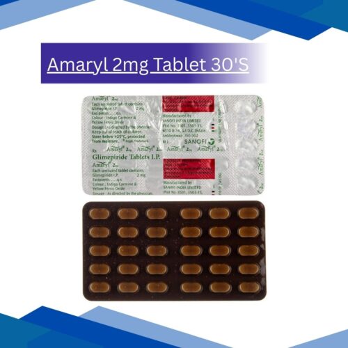 Amaryl 2mg Tablet 30'S