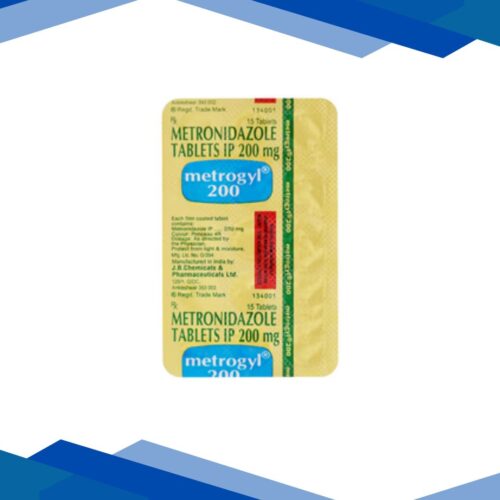 Metrogyl 200mg Tablet 15'S