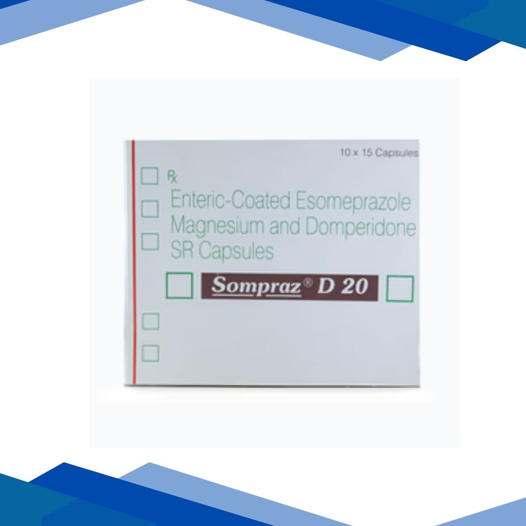 Sompraz D 20mg Capsule 15'S