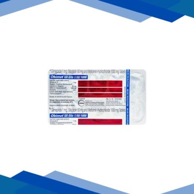 OBIMET GX SITA 1/50/1000 Tablet 10's
