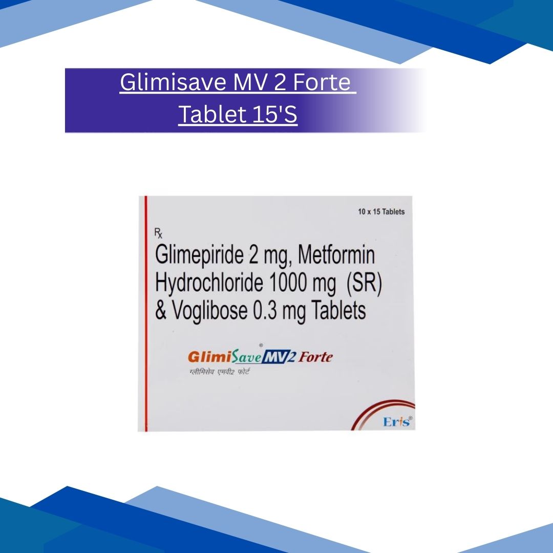 Glimisave MV 2 Forte Tablet 15'S