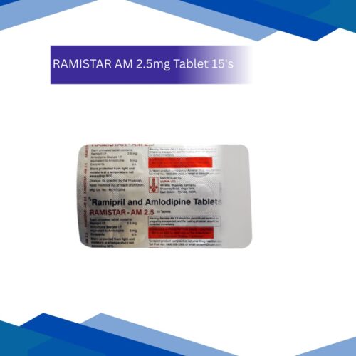 RAMISTAR AM 2.5mg Tablet 15's