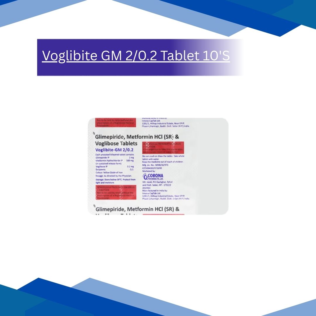 Voglibite GM 2/0.2 Tablet 10'S